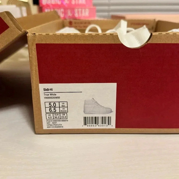 NWT VANS -Sk8-Hi Canvas Shoe - Unisex - SZ 6.5W/ 5M - Picture 12 of 12